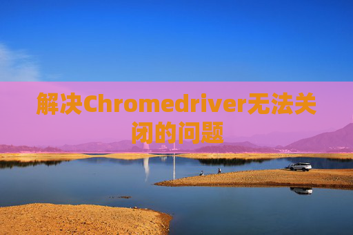 解决Chromedriver无法关闭的问题 解决Chromedriver无法关闭的问题